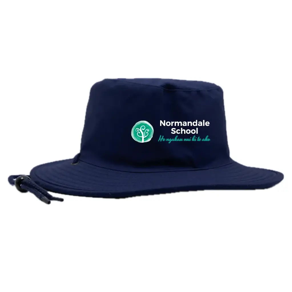 Safari Wide Brim Hat - Navy (55CM)